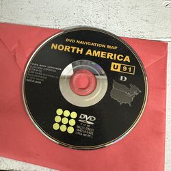 2010 Toyota Prius Navigation DVD Map – OEM U91