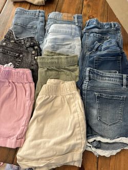 7/8 N 8 Girls Shorts 10 Pair 