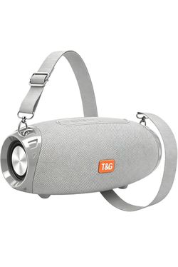 T&G TG Portable Bluetooth Speaker, IPX5 Waterproof Speaker with Strap, 20W TWS Wireless Ourdoor Speaker , Travel and Camping Speaker with SD Card Slot