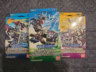 Digimon Starter Decks 8, 9, And 10