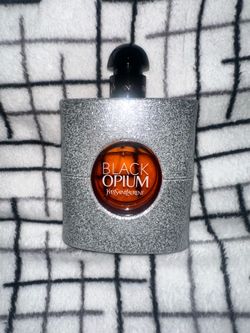 YSL black opium glitter