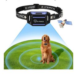 E-FENCE GPS Wireless Dog Collar  Fence System 
