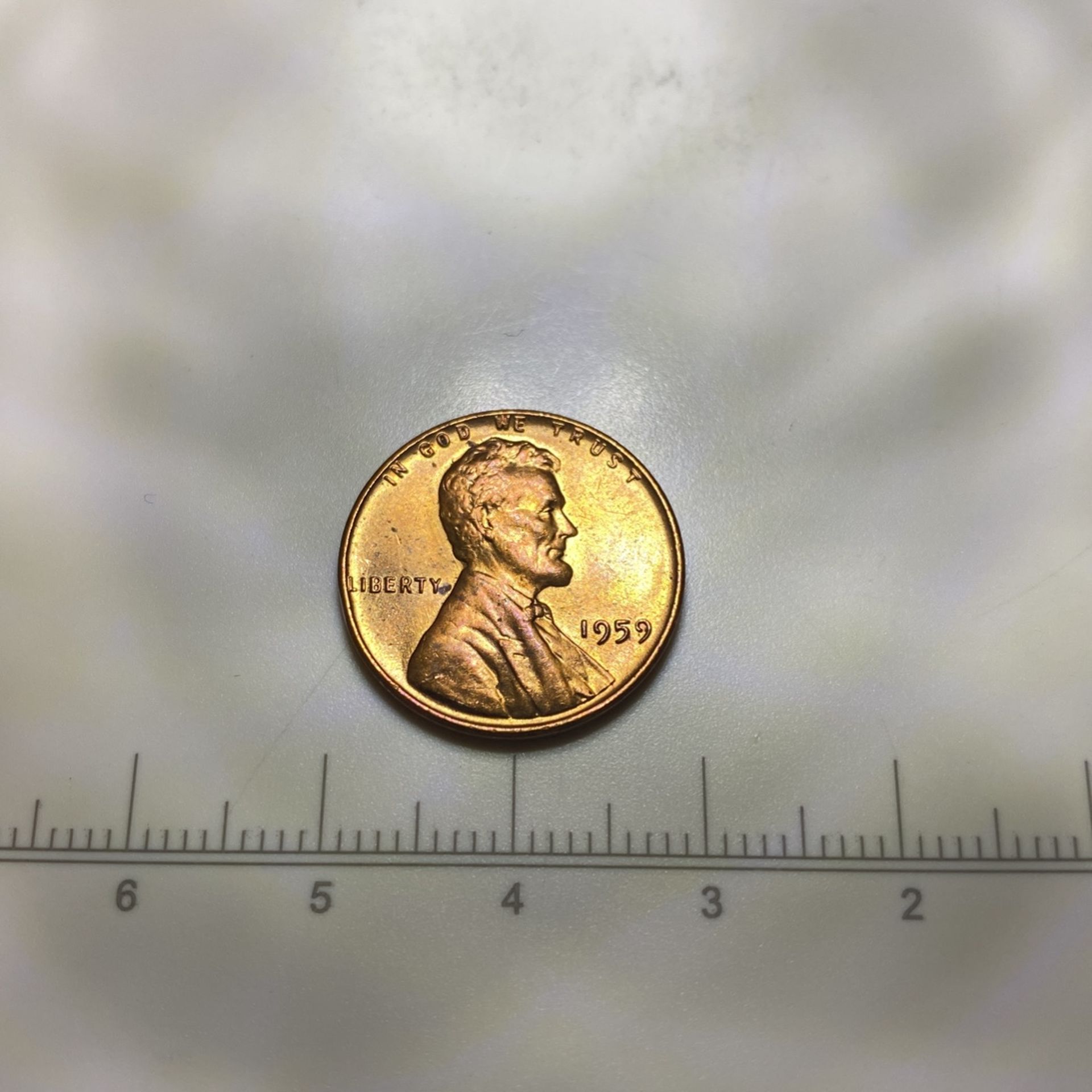 1959 NMM Lincoln Memorial Penny