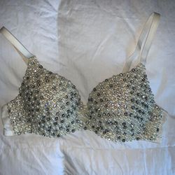 Beautiful Pearly White Bra