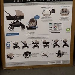 Brand NEW! EVENFLO SHYFT Intuiti Stroller And Carseat