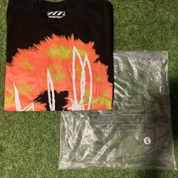 *BRAND NEW* DENIM TEARS T-SHIRT “OFF-SET TEARS” L