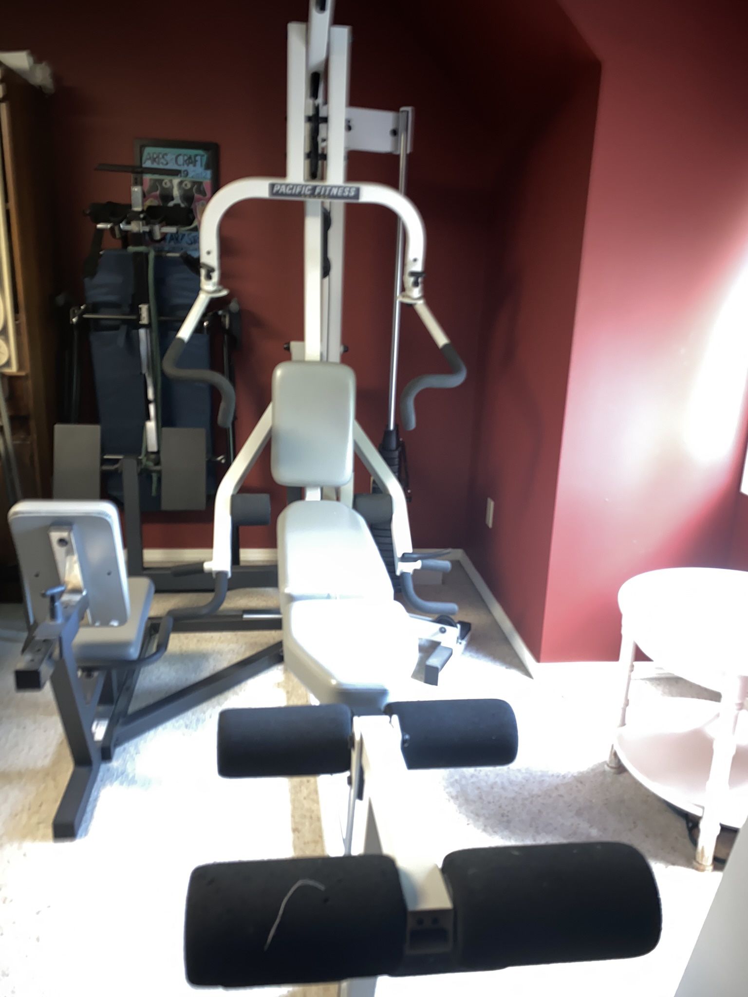 Precor Solana (now owned by Peloton) Home Fitness With Leg Press