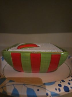 X Mas Tree Bowl With Speader 