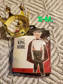 King costume for boys (S, M) ‼️ONLY PICKUP‼️
