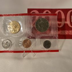 2000 United States Mint Uncirculated Coin Set