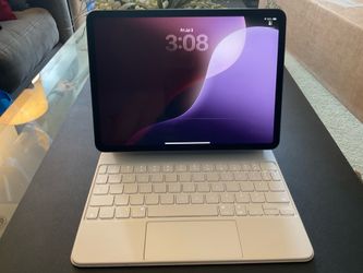 Apple iPad Pro 11 Inch Space Gray, 256GB Tablet A1980 w/Magic Keyboard