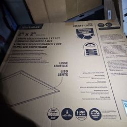 Metalux Selectable Lumens LED RECESSED PANEL