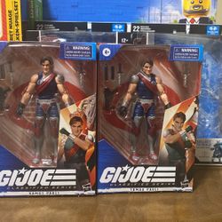 $60 Gi Joe Xamot And Tomax Cobra Twins