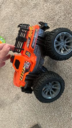Orange Monster Truck Toy RC Car
