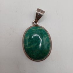 Green Agate Pendant
