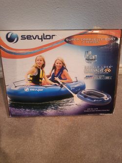 Sevlor  super carrvelle inflatable 2 person boat