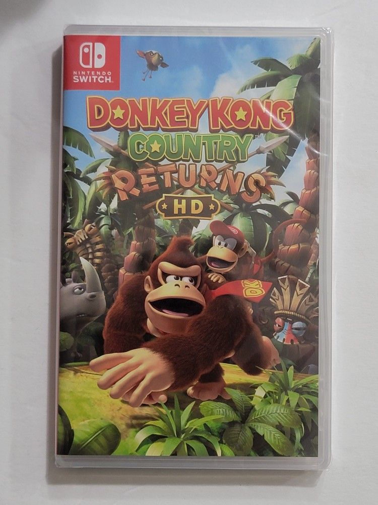 Donkey Kong Country Returns HD For The Nintendo Switch