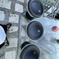 3 Jl Audio W7 8 Inch Subwoofer 