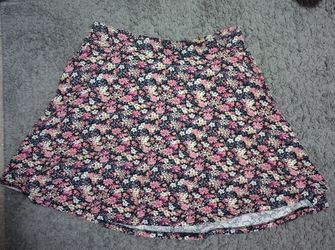 Floral Mini Skirt