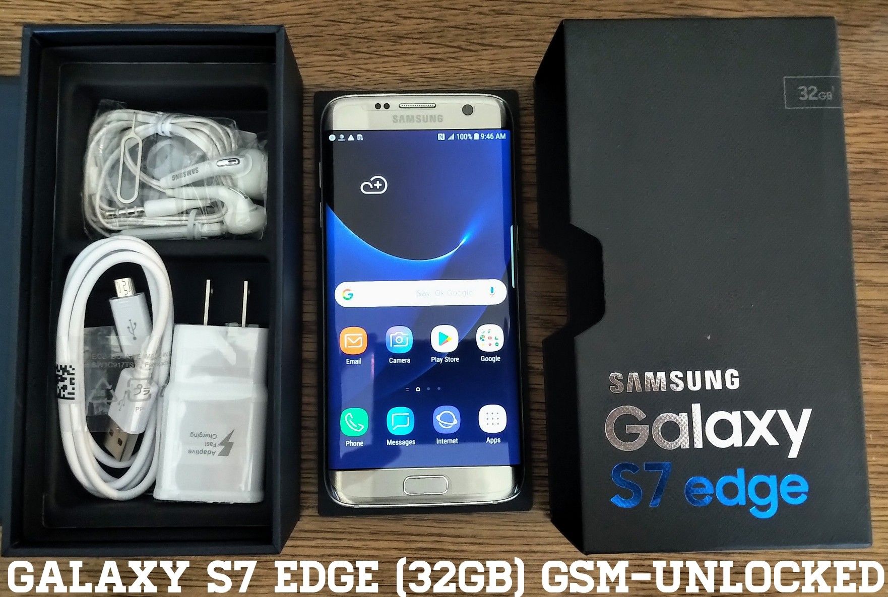 Galaxy S7 Edge (32GB) GSM-UNLOCKED (Like-New)