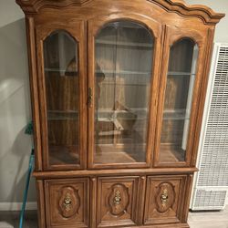 vintage china cabinet 