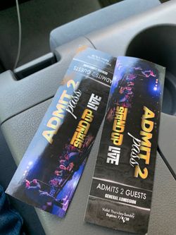 4 stand up live passes