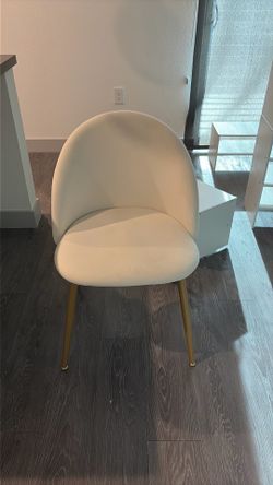White office chair