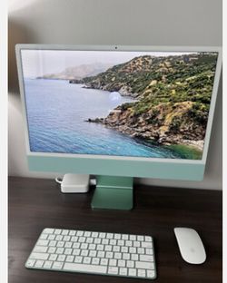 Green iMac