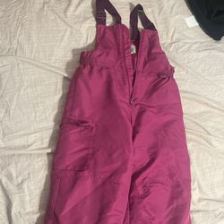 Purple Snow Bib Size 7/8