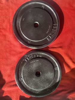 1" HOLE  2-25s PLATES  TOTAL 50lbs 
11525 S HALSTED /7111 S WESTERN 
45$  CASH ONLY AS IS