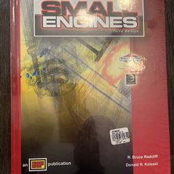 Small Engines Third Edition Hardcover Textbook