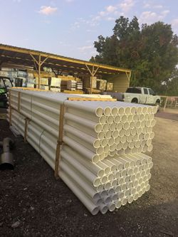 PVC 4" x 20ft $40 cada uno