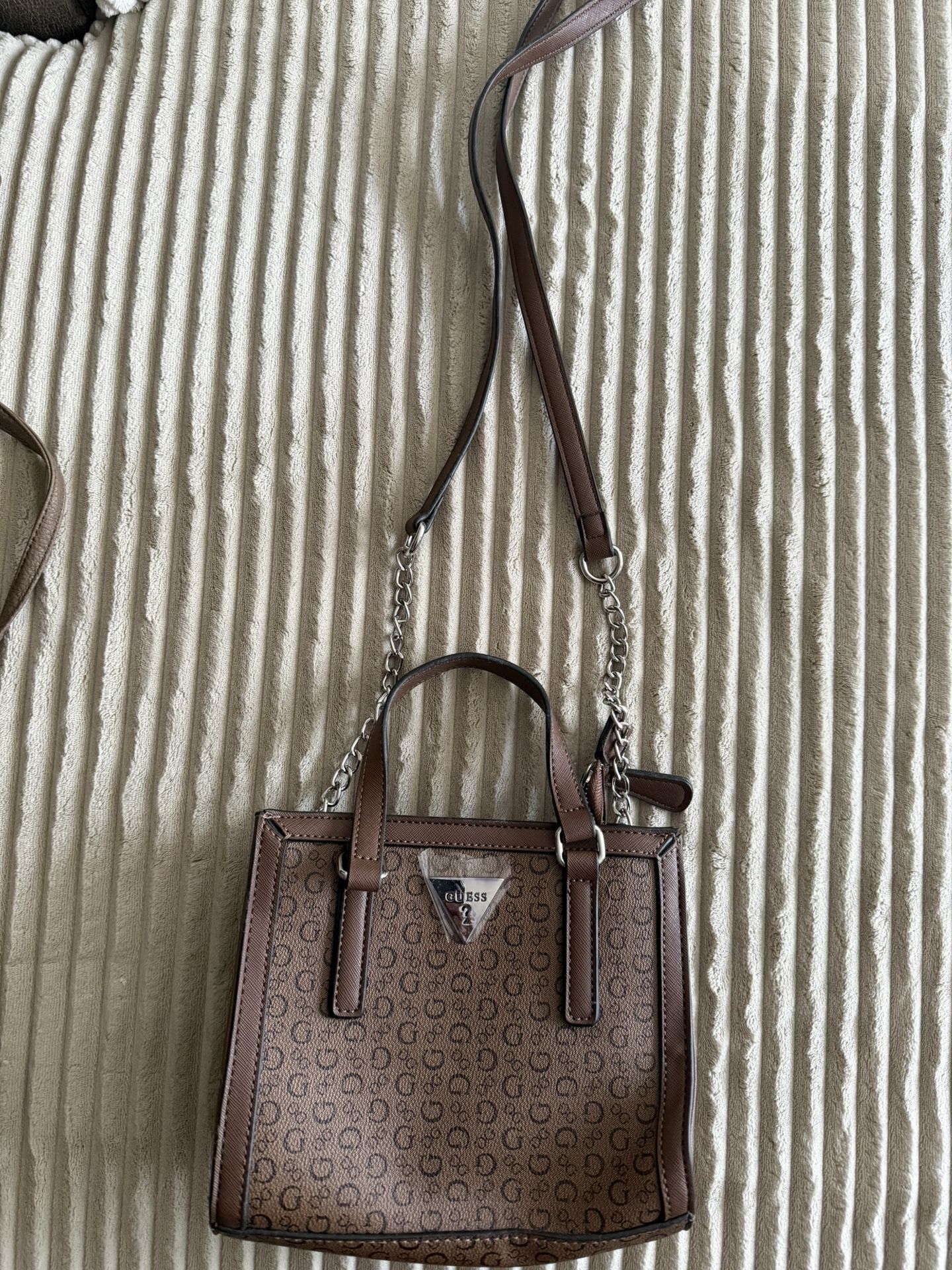 Small Brown Guess Crossbody Bag