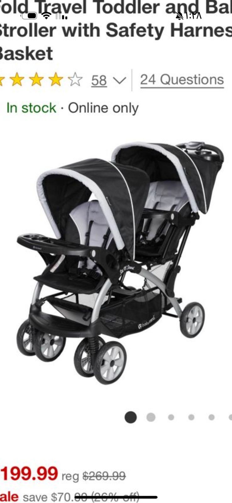 Stroller For 2 Baby's