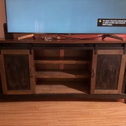 Luxury Wood Tv Stand & Storage 