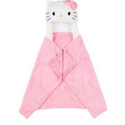 Hello Kitty Hooded Blanket