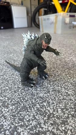 NECA Godzilla Giant Monsters All-out Attack GMK Godzilla Pre-Owned 2016