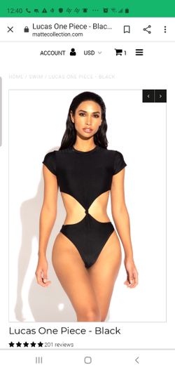 Matte Collection Lucas One Piece Bathing Suit