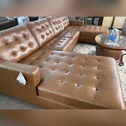 BASKOVE AUBURN DOUBLE CHAISE SECTIONAL
