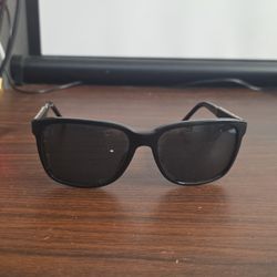 Burberry Sunglasses B 4181 3001/87 Polished Black Classic Plaid *Very Scratched