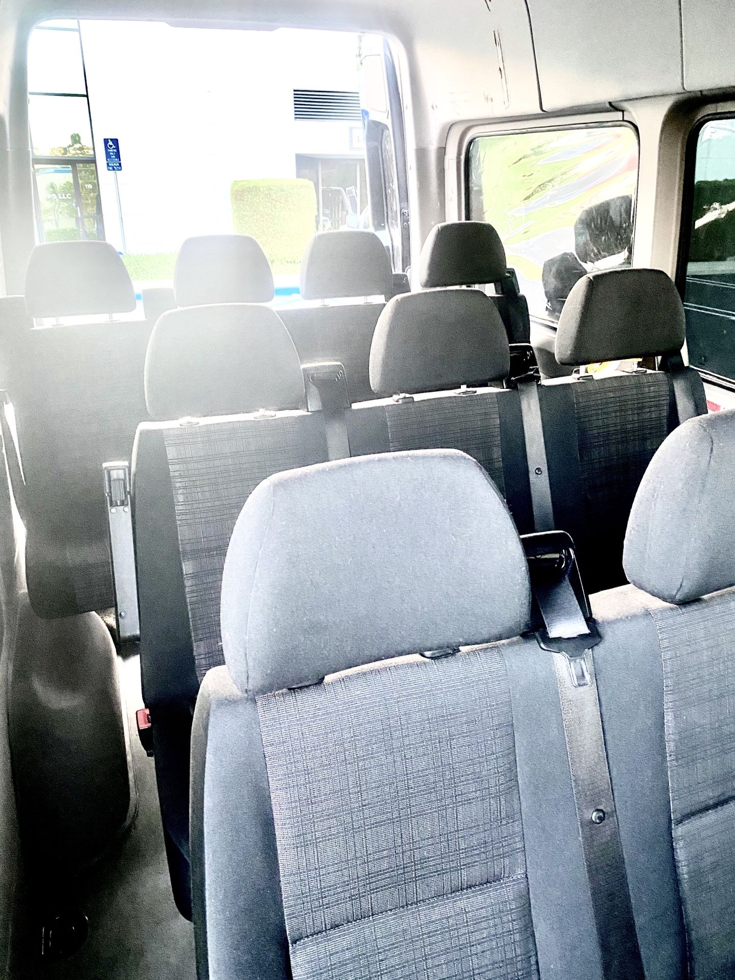 Cloth Seats Passenger Sprinter Van