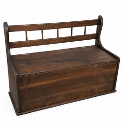 Solid Wooden Storage Chest / Bench – 4' Length