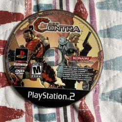 Contra Ps2 Disc Only Tested 