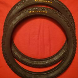 YunSCM 20" BIKE BICYCLE Tires  (2) **NEW**