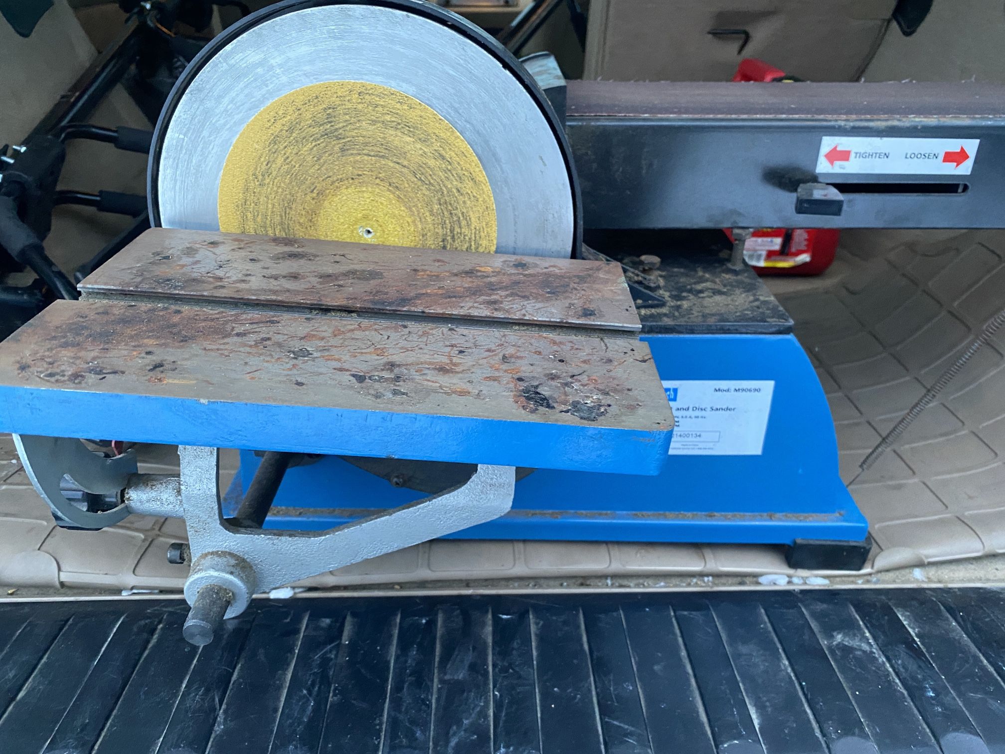 Scheppach 6x9” Disk and Belt Sander
