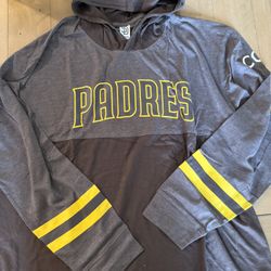 Brand New In Package SD Padres Long Sleeve Baseball Tee Adult Men’s XL Friar San Diego 