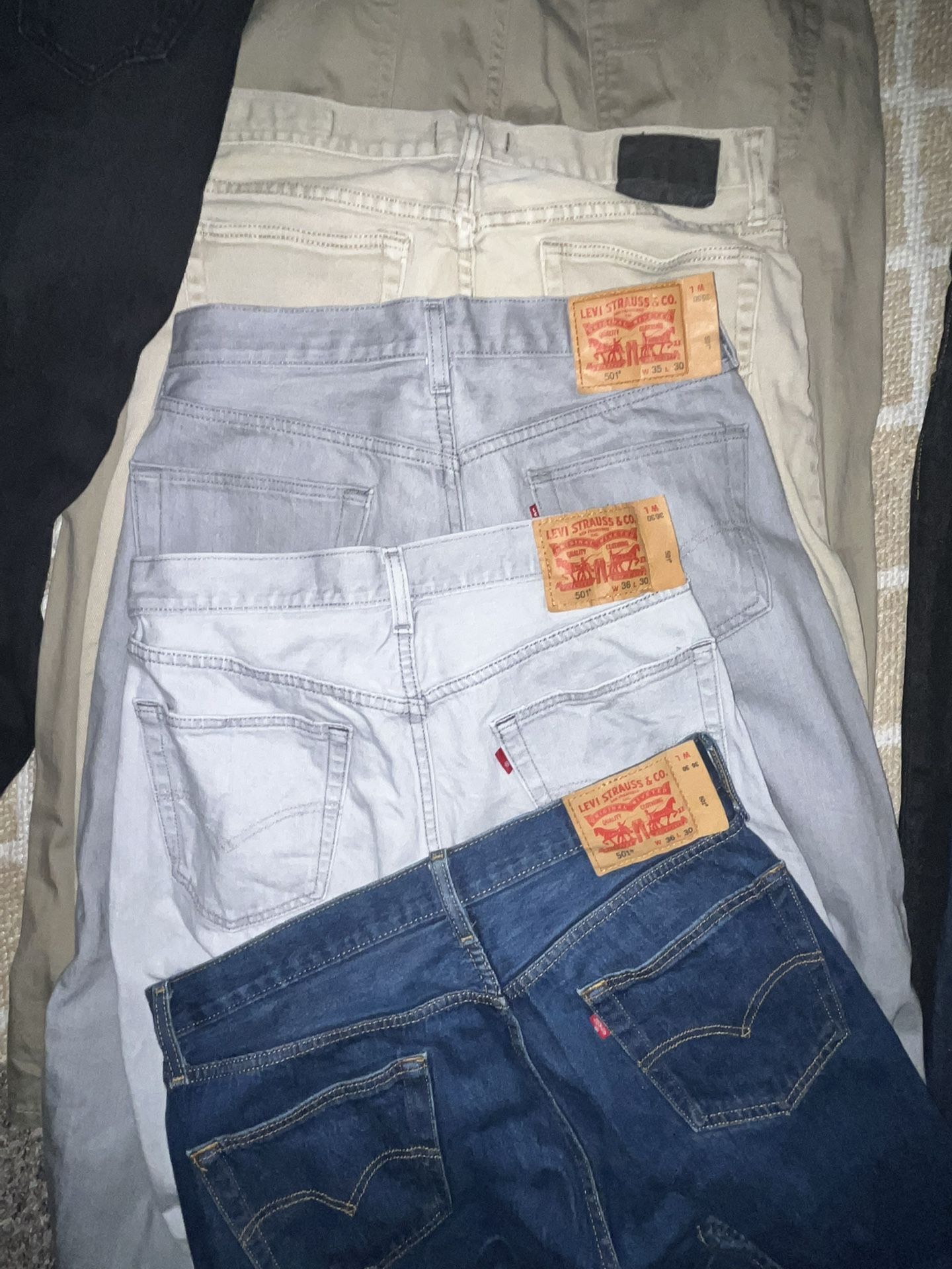 LEVIS JEANS & DICKIES PANTS