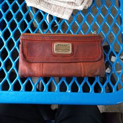 Vintage 1954 Fossil  Lamb Skin Leather Women's Wallet