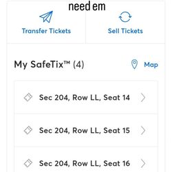 Post Malone tickets 4 tickets 