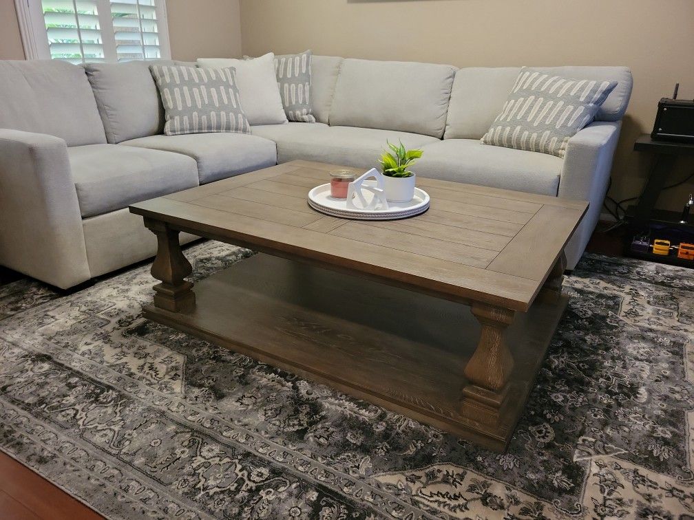 Solid Wood Coffee Table. Like new condition.